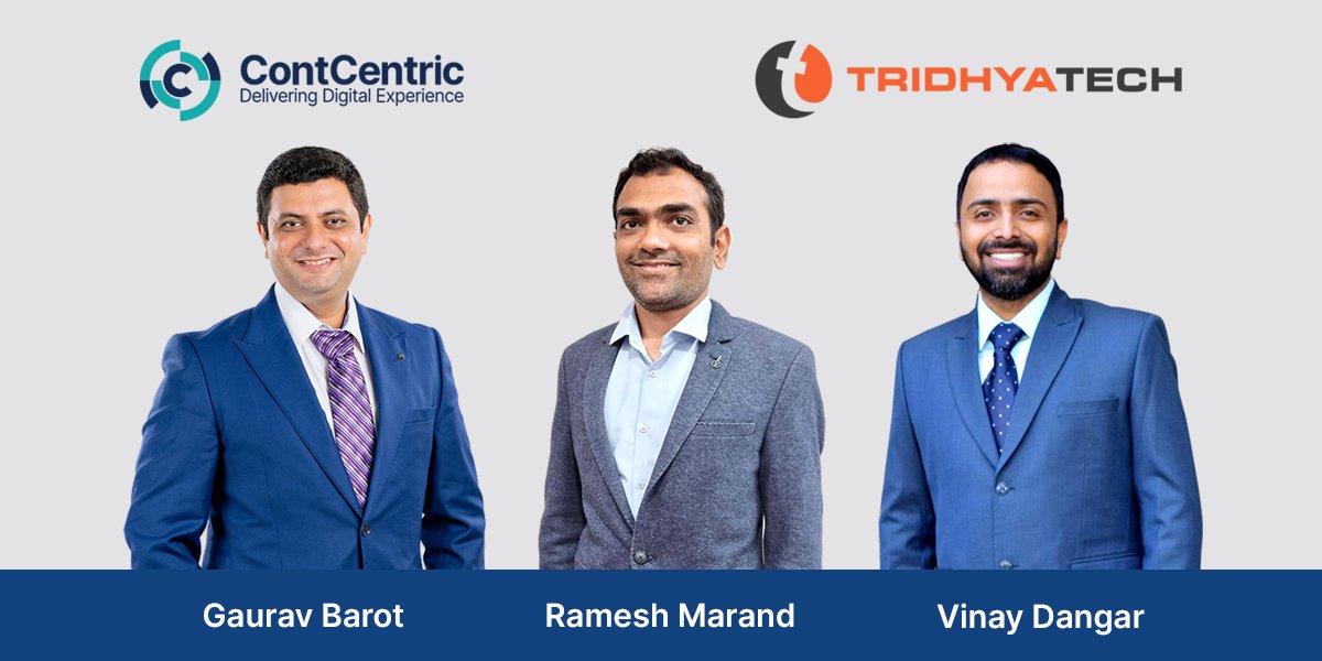 ContCentric and TridhyaTech Announces Merger